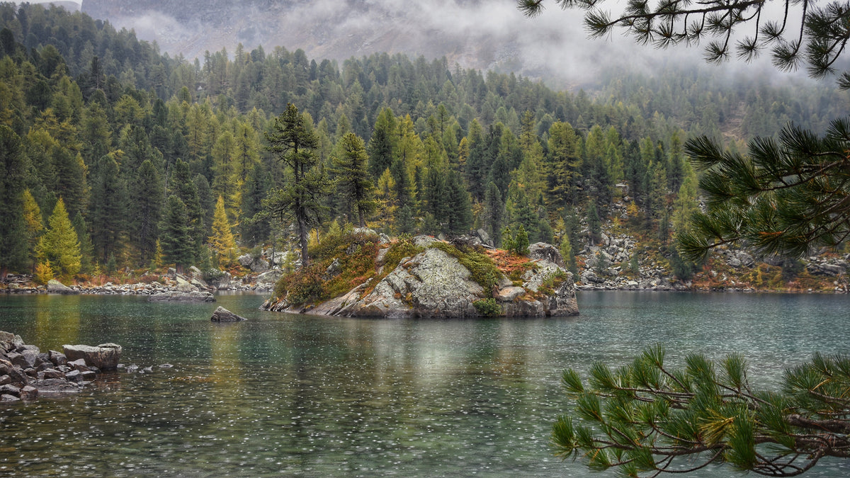 Schöner Angelsee
